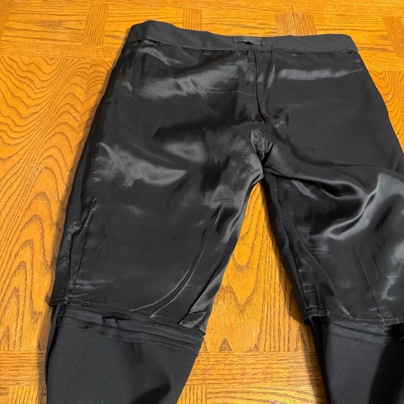 Nili Lotan French Military Wool Blend Cropped Jogger Pants in Black Sz 8 Chic - Picture 12 of 16